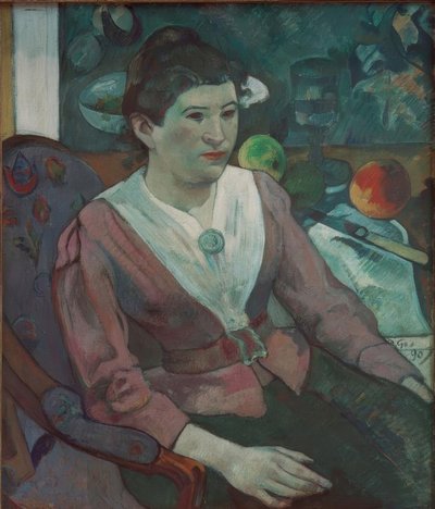 Portret kobiety w martwej naturze autorstwa Cézanne