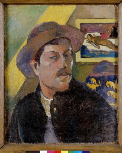 Portret artysty autorstwa Paul Gauguin