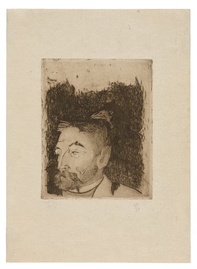 Portret Stéphane Mallarmé autorstwa Paul Gauguin