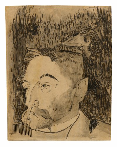Portret Stéphane Mallarmé autorstwa Paul Gauguin
