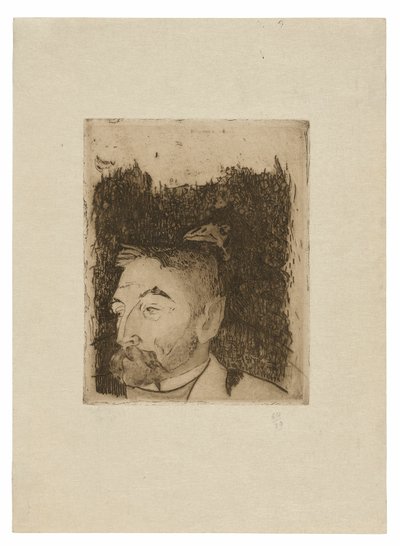 Portret Stéphane Mallarmé autorstwa Paul Gauguin