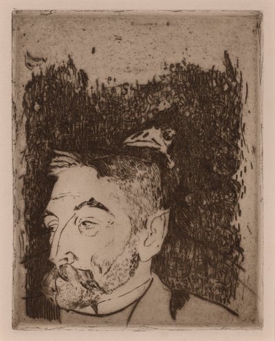 Portret Sat?fane Mallarm? autorstwa Paul Gauguin