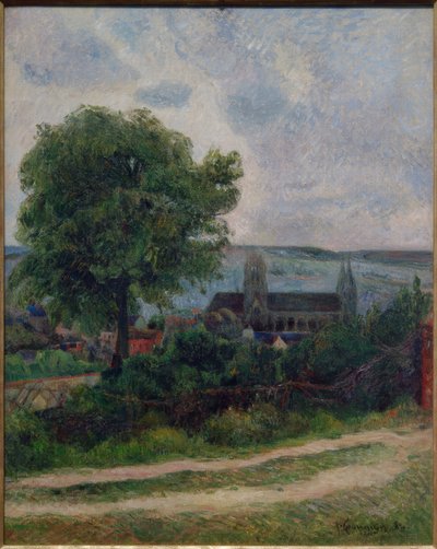 Rouen, Kirche Saint-Ouen autorstwa Paul Gauguin
