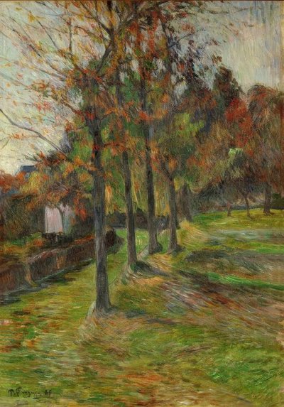Droga Rouen II autorstwa Paul Gauguin