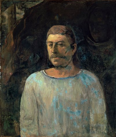Autoportret, 1896 autorstwa Paul Gauguin