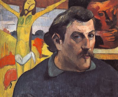 Autoportret z Żółtym Chrystusem autorstwa Paul Gauguin