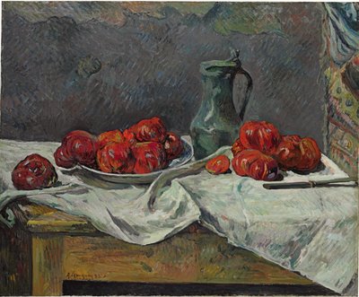 Martwa natura z pomidorami, 1883 autorstwa Paul Gauguin