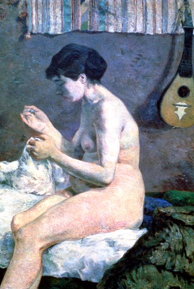 Studium aktu, 1880 autorstwa Paul Gauguin