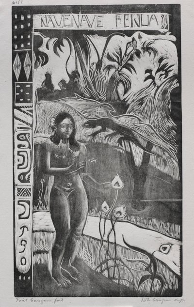 Seria tahitańska: Kraina rozkoszy. autorstwa Paul Gauguin