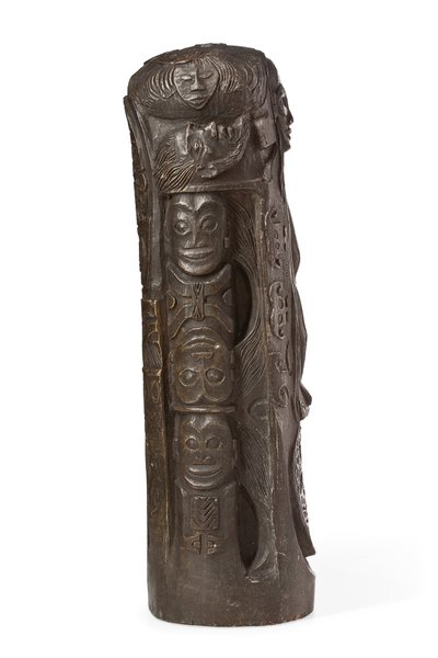 Tahitański Totem do Chrystusa na krzyżu, po 1894 r. autorstwa Paul Gauguin