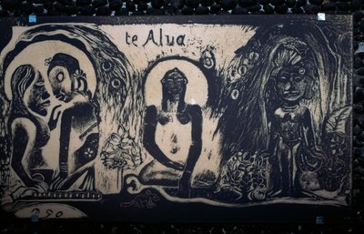 Bogowie autorstwa Paul Gauguin