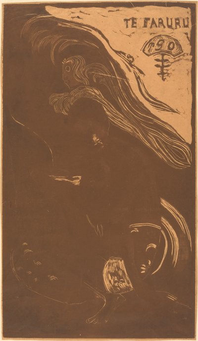 Te Faruru Kochają się tutaj, 18941895. autorstwa Paul Gauguin