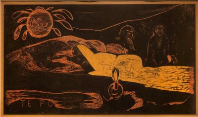 Te Po (Wielka Noc) autorstwa Paul Gauguin