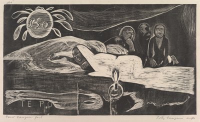 Te Po, 1893-jach. autorstwa Paul Gauguin