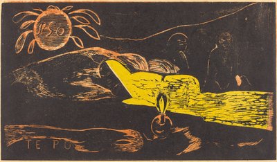 Te Po Długa noc, 18941895. autorstwa Paul Gauguin