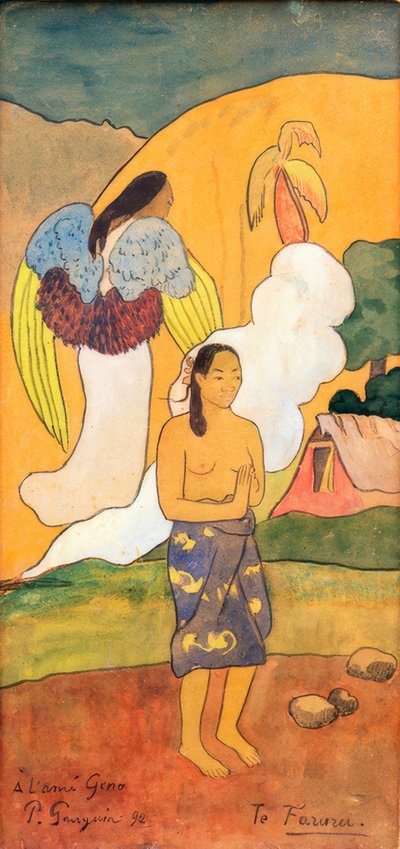 Tarcza autorstwa Paul Gauguin
