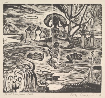 Dzień Boży, 1894-95. autorstwa Paul Gauguin