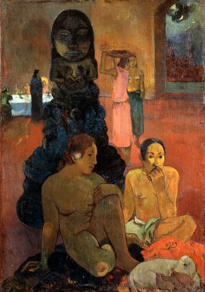 Wielki Budda, 1899. autorstwa Paul Gauguin