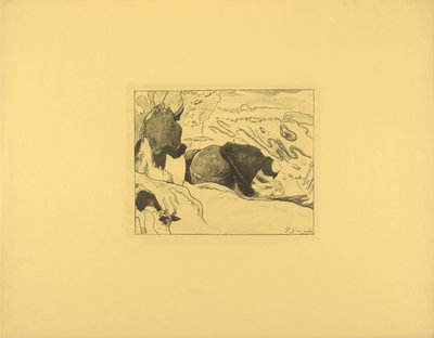 Praczki autorstwa Paul Gauguin