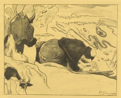 Praczki autorstwa Paul Gauguin