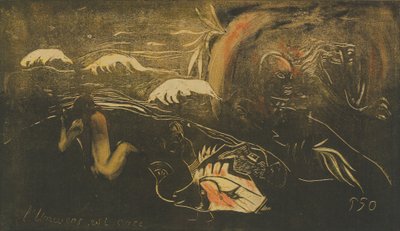 Stworzono Wszechświat Stworzono Wszechświat, c. 1894. autorstwa Paul Gauguin