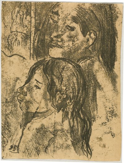 Dwa markizy [rekto] autorstwa Paul Gauguin