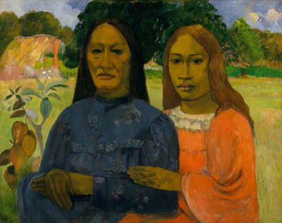 Dwie kobiety autorstwa Paul Gauguin