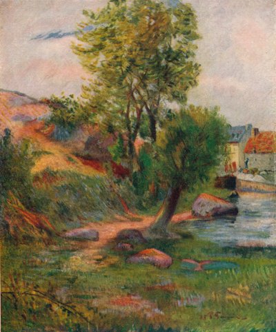 Wierzba nad Aleją, 1888, 1938 autorstwa Paul Gauguin