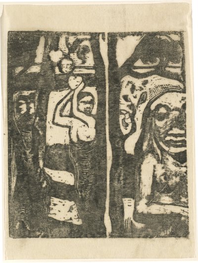 Kobieta zbierająca owoce i dziki autorstwa Paul Gauguin