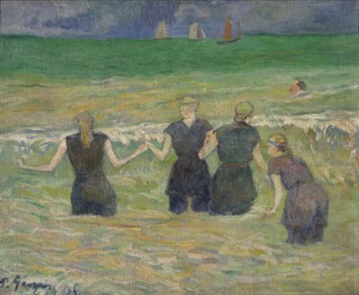 Kąpiące się kobiety autorstwa Paul Gauguin