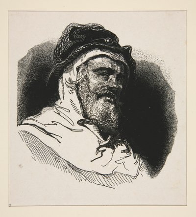 (BIUST D autorstwa Paul Gavarni