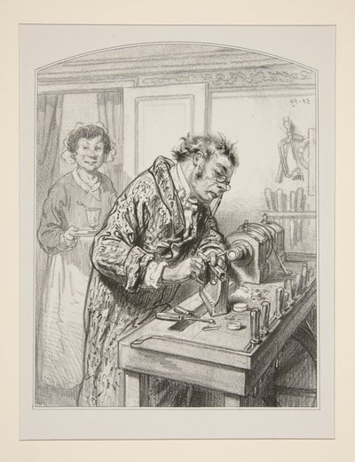 (WYCIECZKA.) autorstwa Paul Gavarni