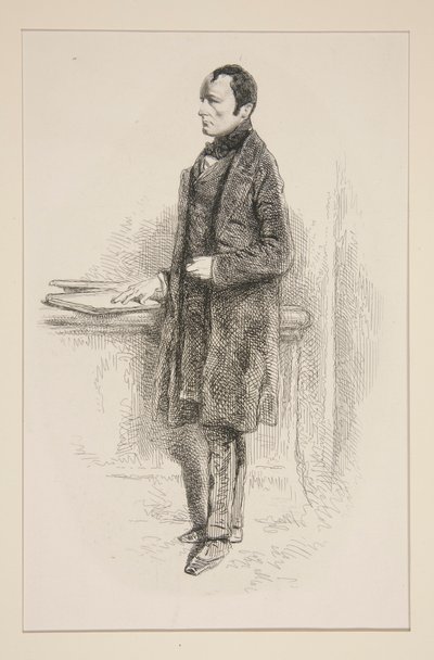 (PAWEŁ DELAROCHE.) autorstwa Paul Gavarni