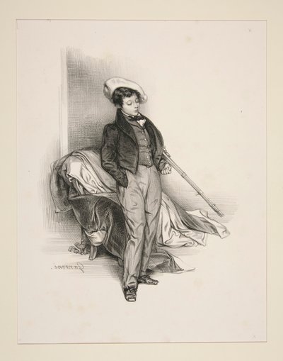 Alfred (Feydeau) autorstwa Paul Gavarni