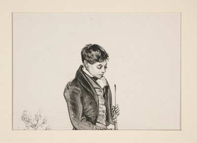 Alfred Feydeau autorstwa Paul Gavarni