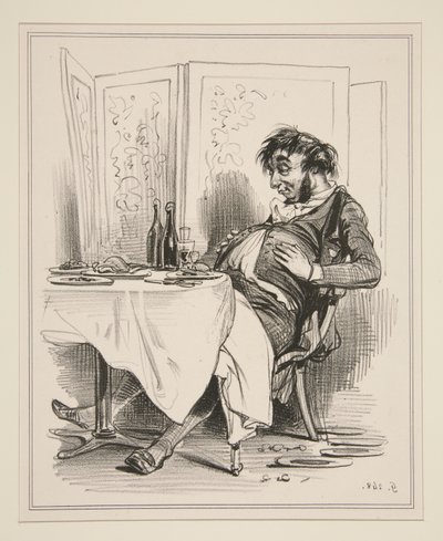 uderzenie autorstwa Paul Gavarni