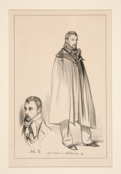 Ch. Żyrandol autorstwa Paul Gavarni