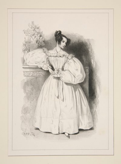 Eugenia Sauvage autorstwa Paul Gavarni