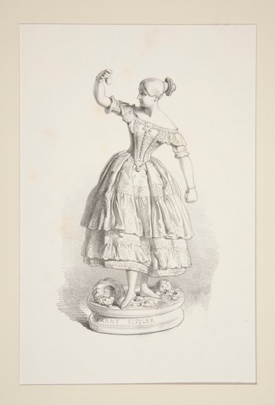 Fanny Elssler. autorstwa Paul Gavarni