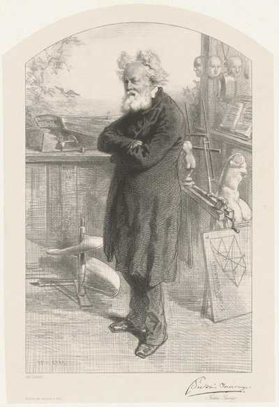 Frédéric Sauvage autorstwa Paul Gavarni