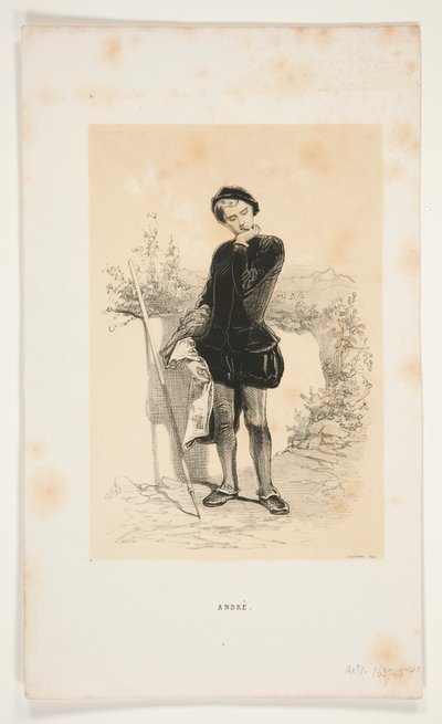 HENRY IV DZIECKO. autorstwa Paul Gavarni