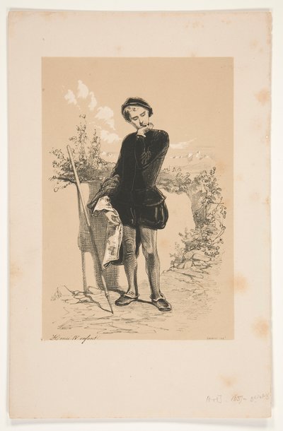 HENRY IV DZIECKO. autorstwa Paul Gavarni