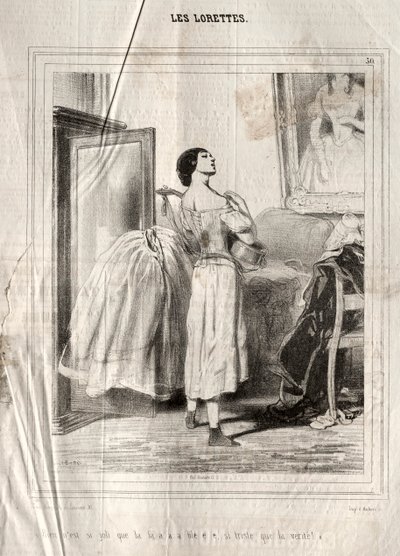 Lorety autorstwa Paul Gavarni
