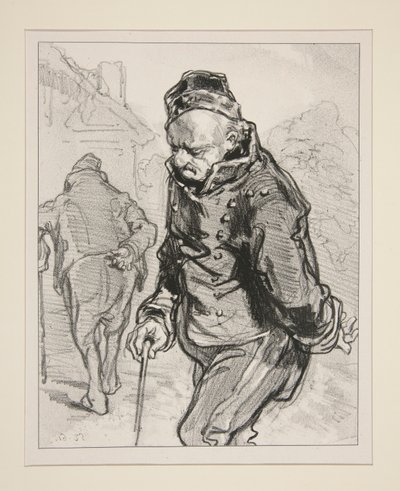 Dwóch Edmondów. autorstwa Paul Gavarni
