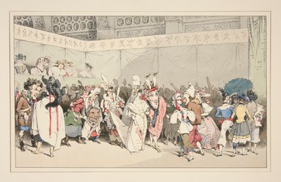 MASKARADA. Travestissemens (sic!) Gavarniego opublikowane w 1828, 1829 i 1830 roku. autorstwa Paul Gavarni