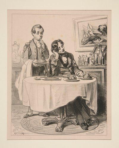 NIE D autorstwa Paul Gavarni