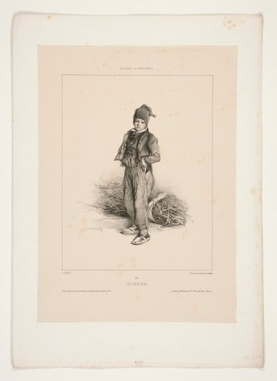 PIERRE. autorstwa Paul Gavarni