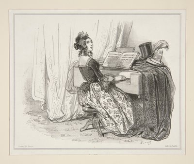 Roberto Devereux autorstwa Paul Gavarni