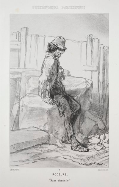 Rodeurs autorstwa Paul Gavarni