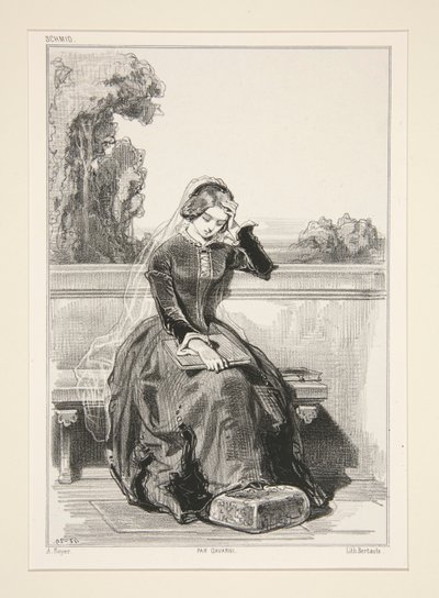 Rose De Tannebourg. autorstwa Paul Gavarni